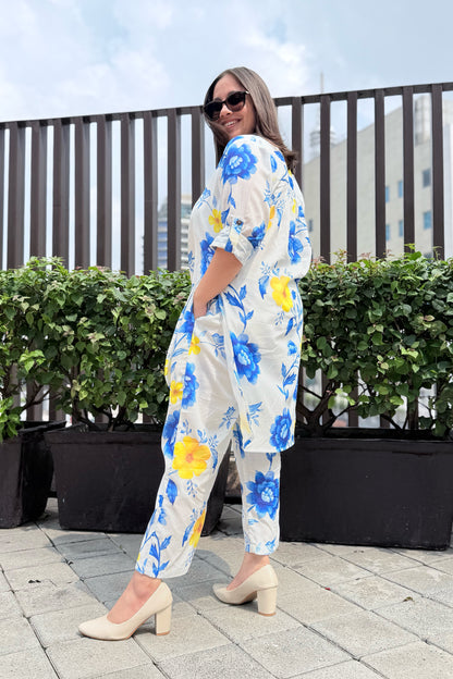 Blue Reverie Kurta Co-ord Set