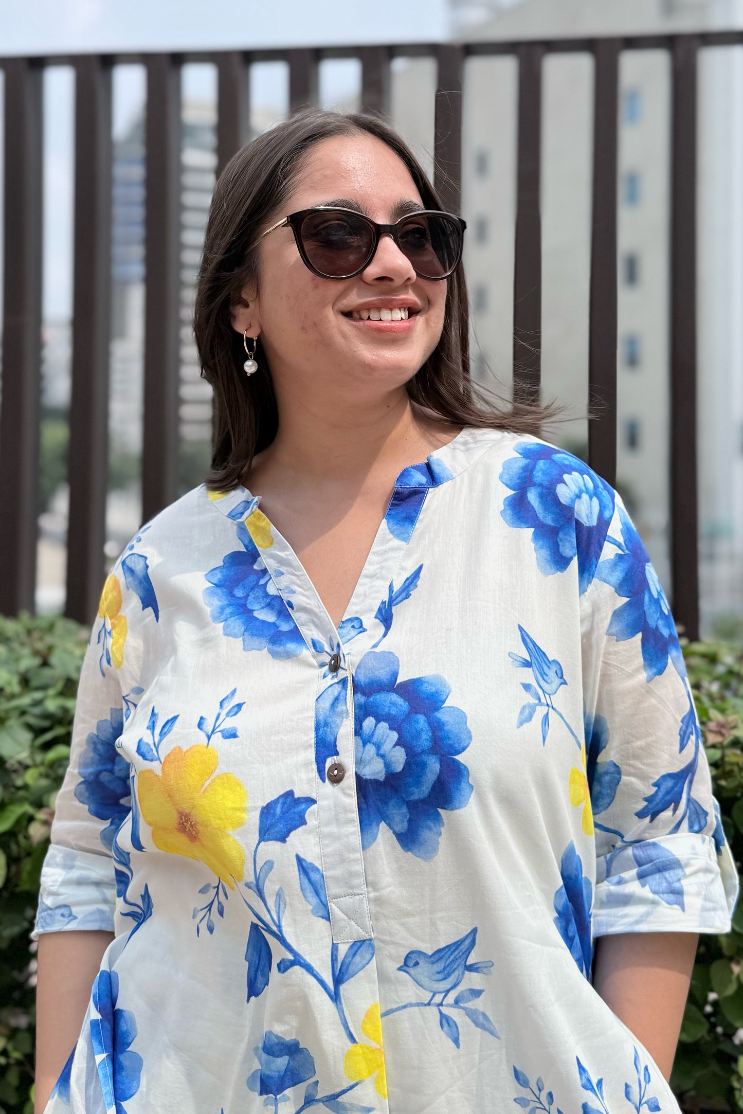 Blue Reverie Kurta Co-ord Set