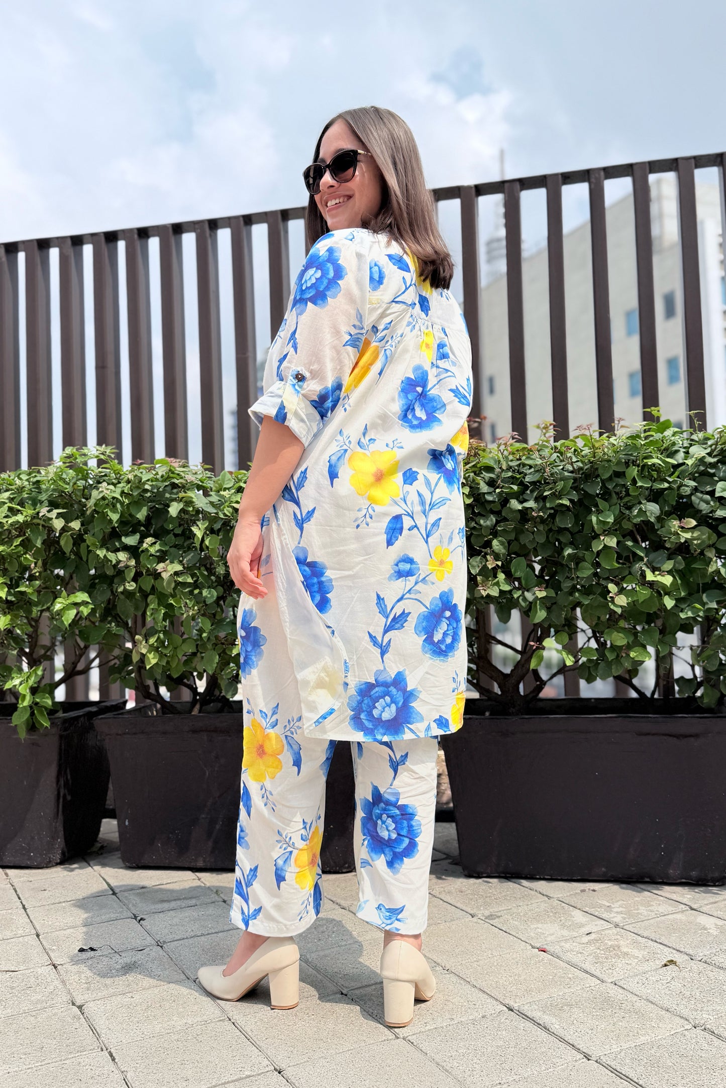 Blue Reverie Kurta Co-ord Set
