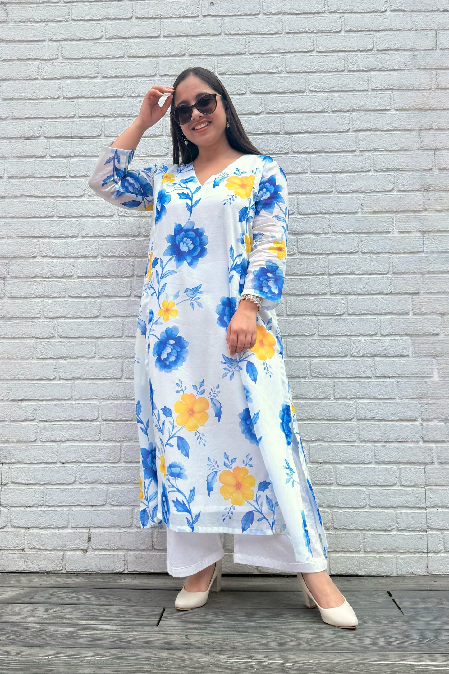 Blue Reverie Kurta Set