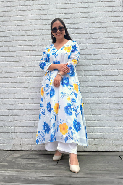 Blue Reverie Kurta Set