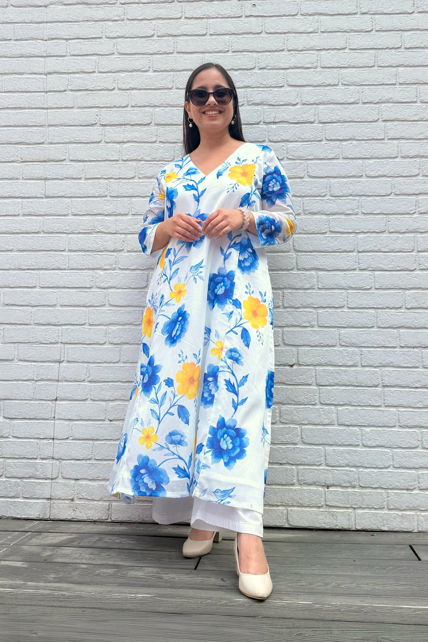Blue Reverie Kurta Set