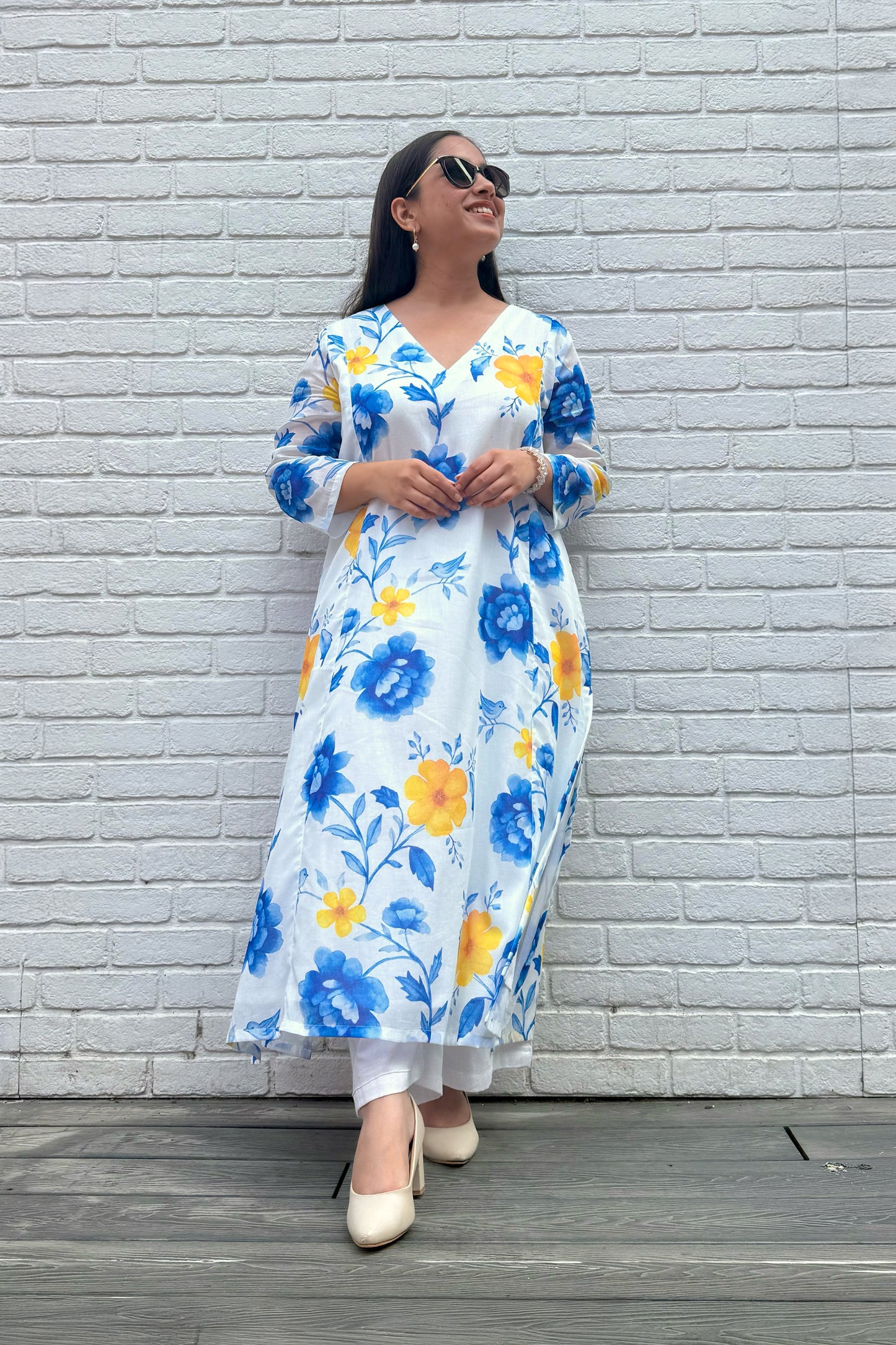 Blue Reverie Kurta Set