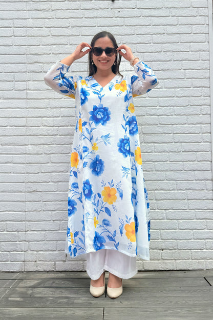Blue Reverie Kurta Set