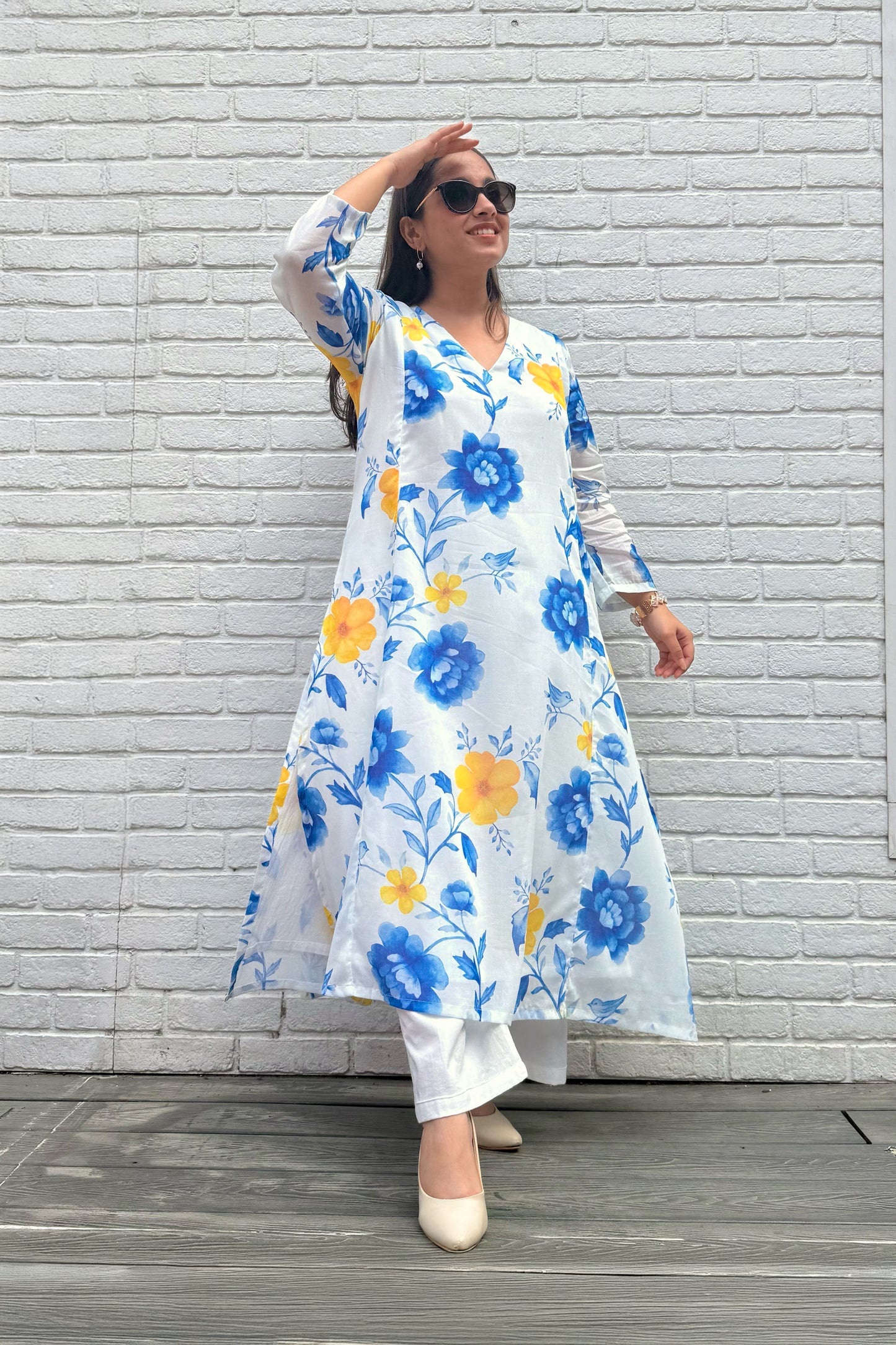 Blue Reverie Kurta Set