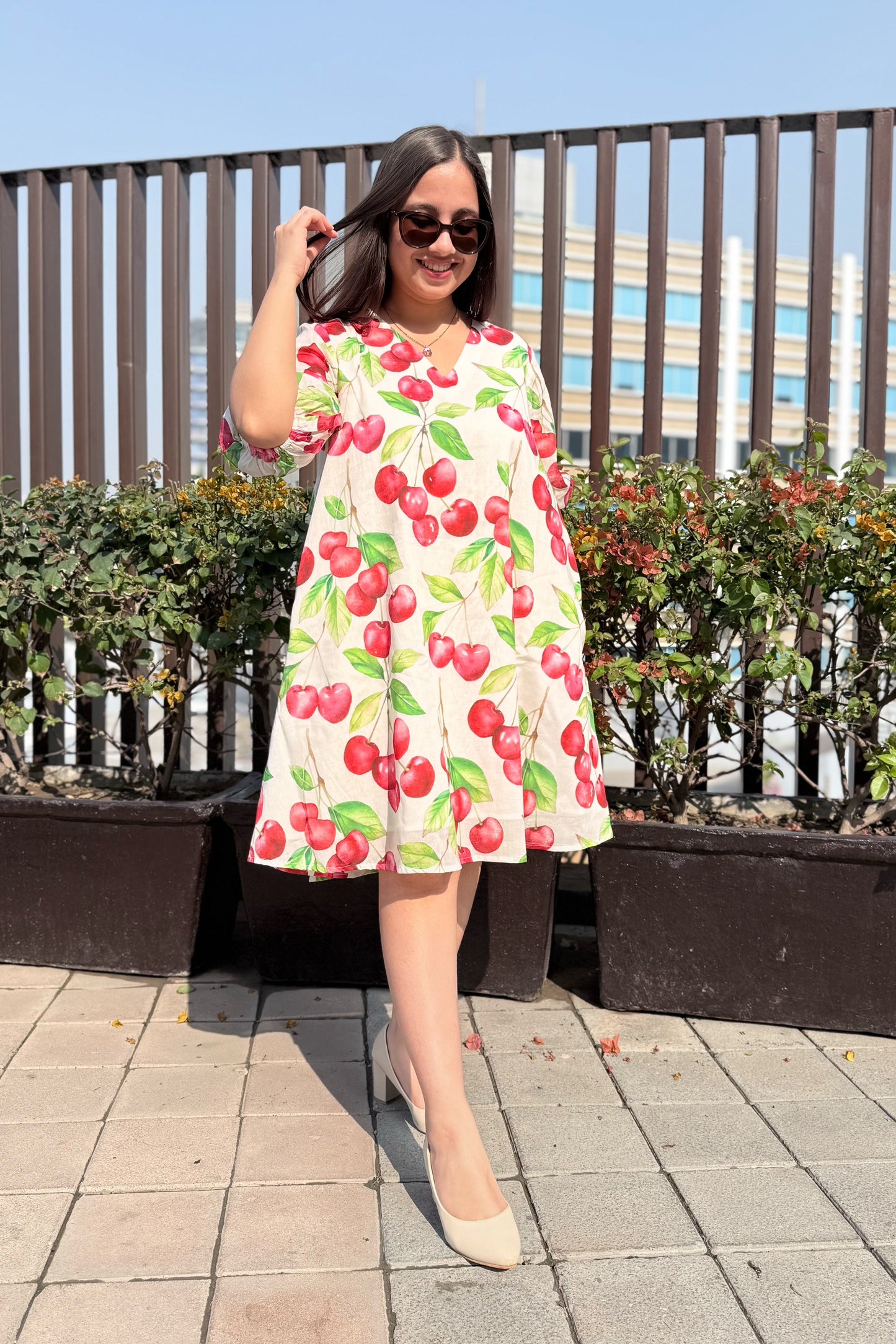 Cherry Blast Short Dress