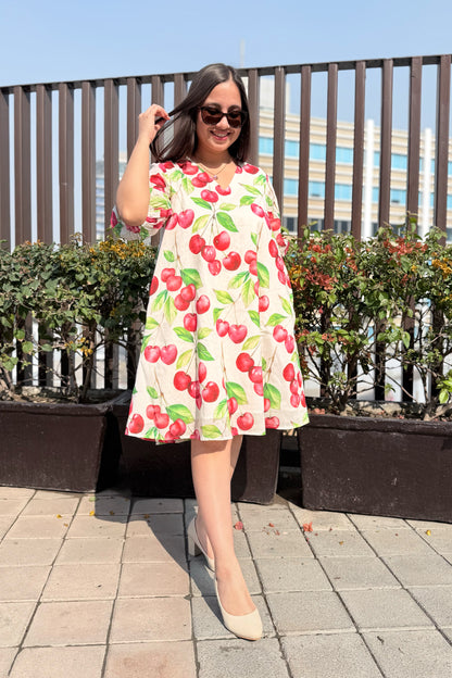 Cherry Blast Short Dress
