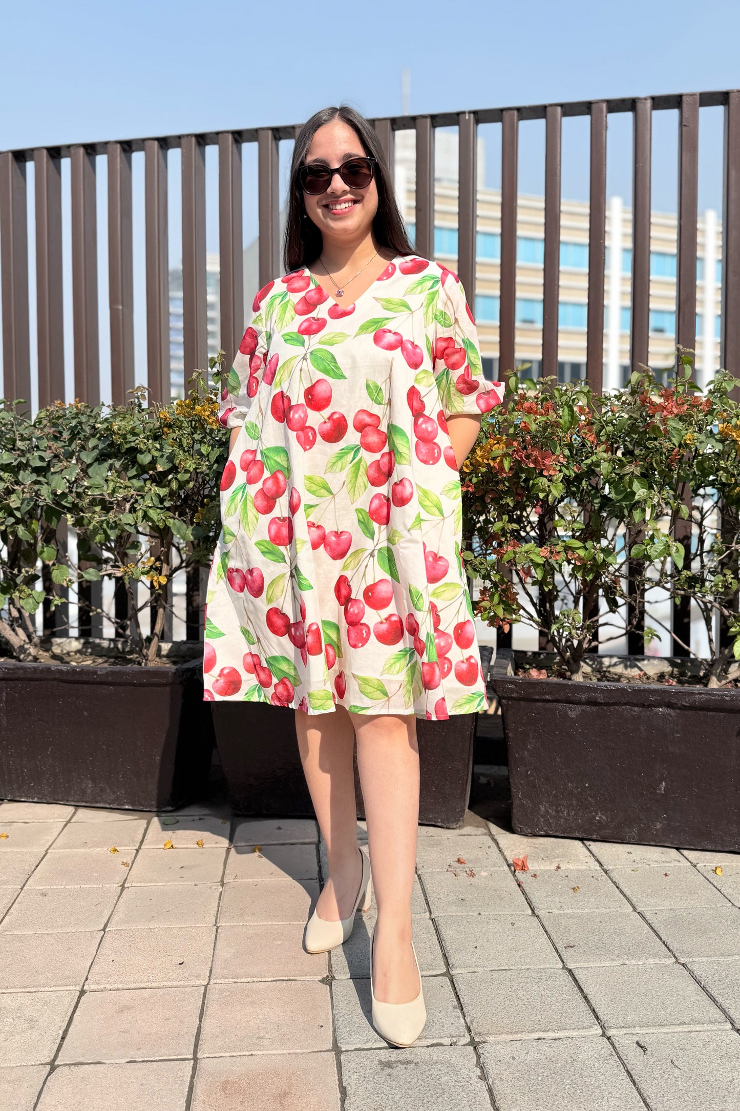 Cherry Blast Short Dress