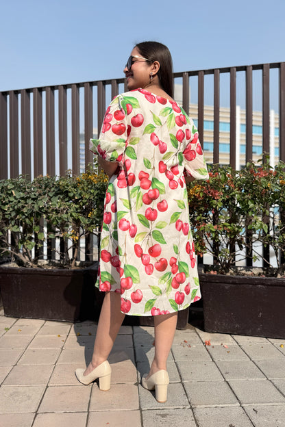 Cherry Blast Short Dress