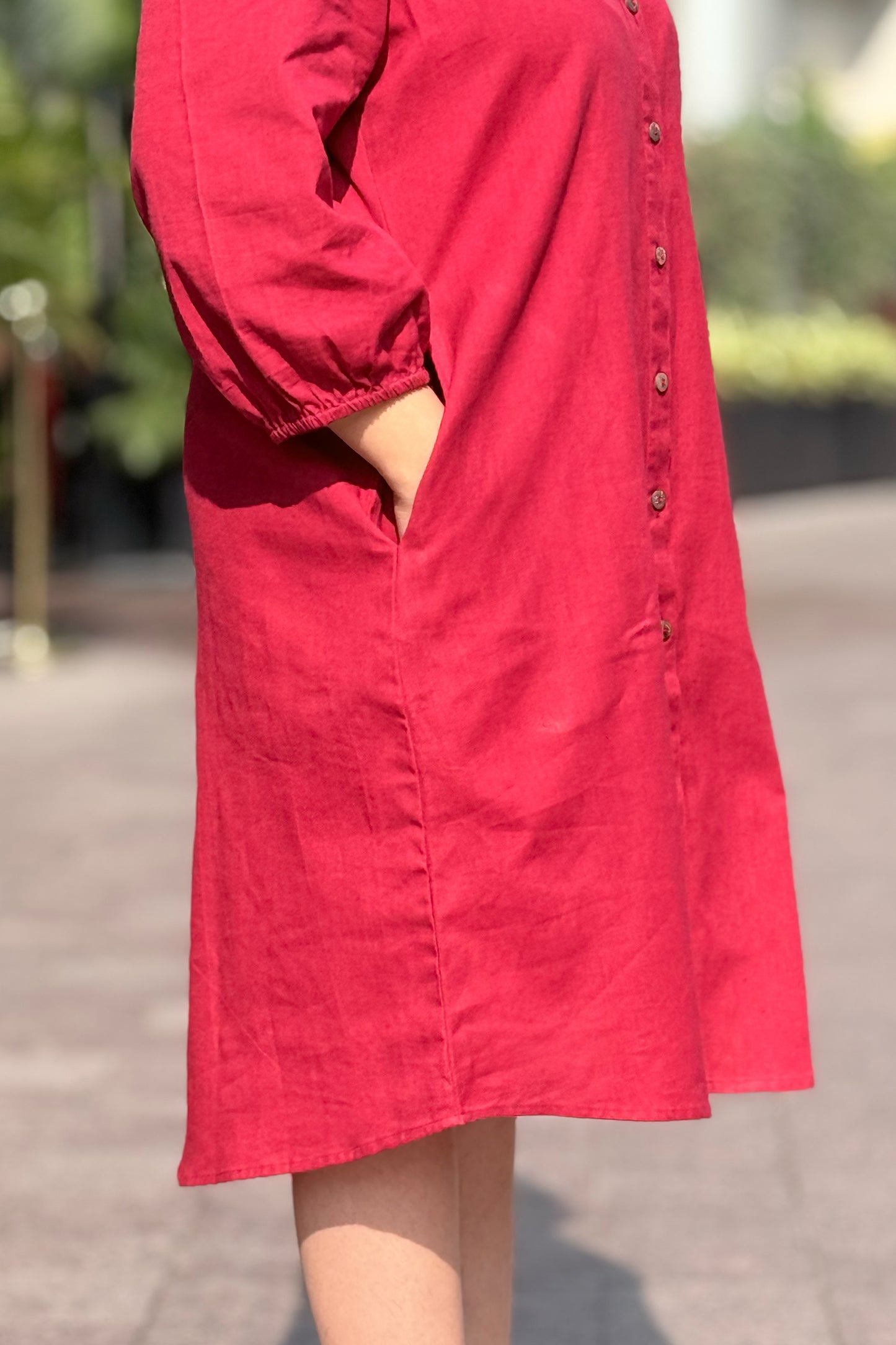 Cherry Crush Shirt Dress