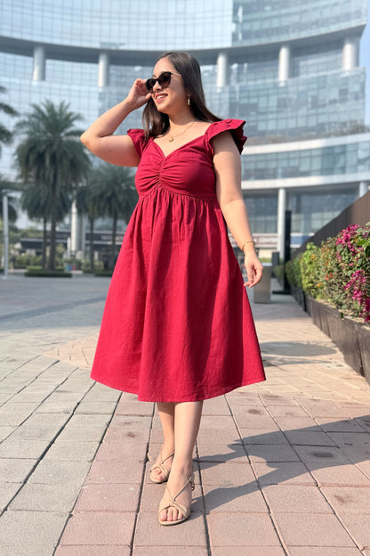 Cherry Crush Sweetheart Dress