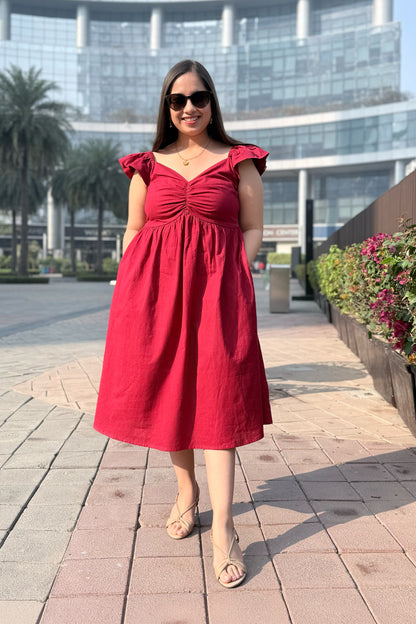 Cherry Crush Sweetheart Dress