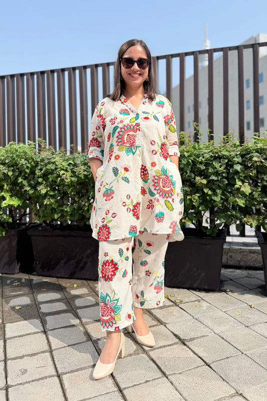 Gul Kurta Co-ord Set