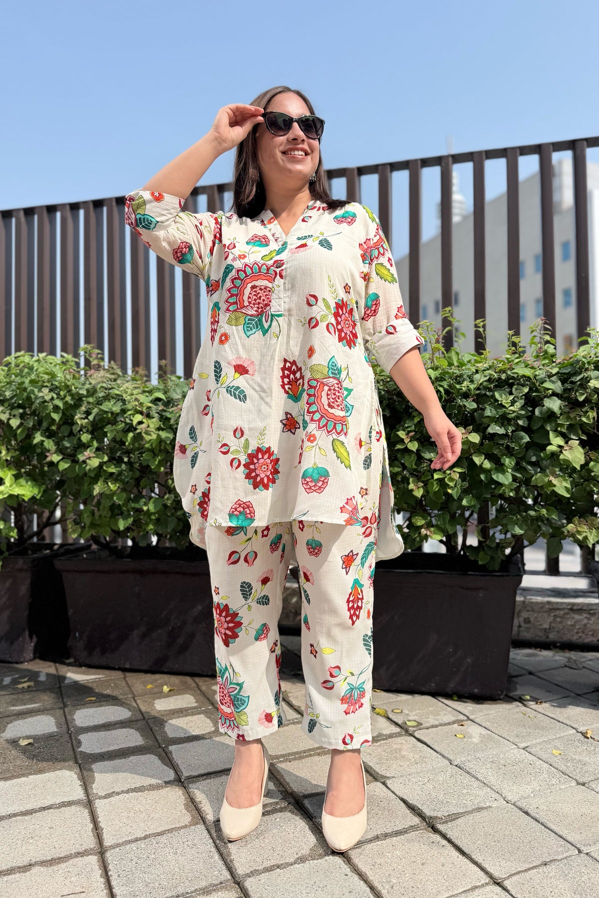 Gul Kurta Co-ord Set