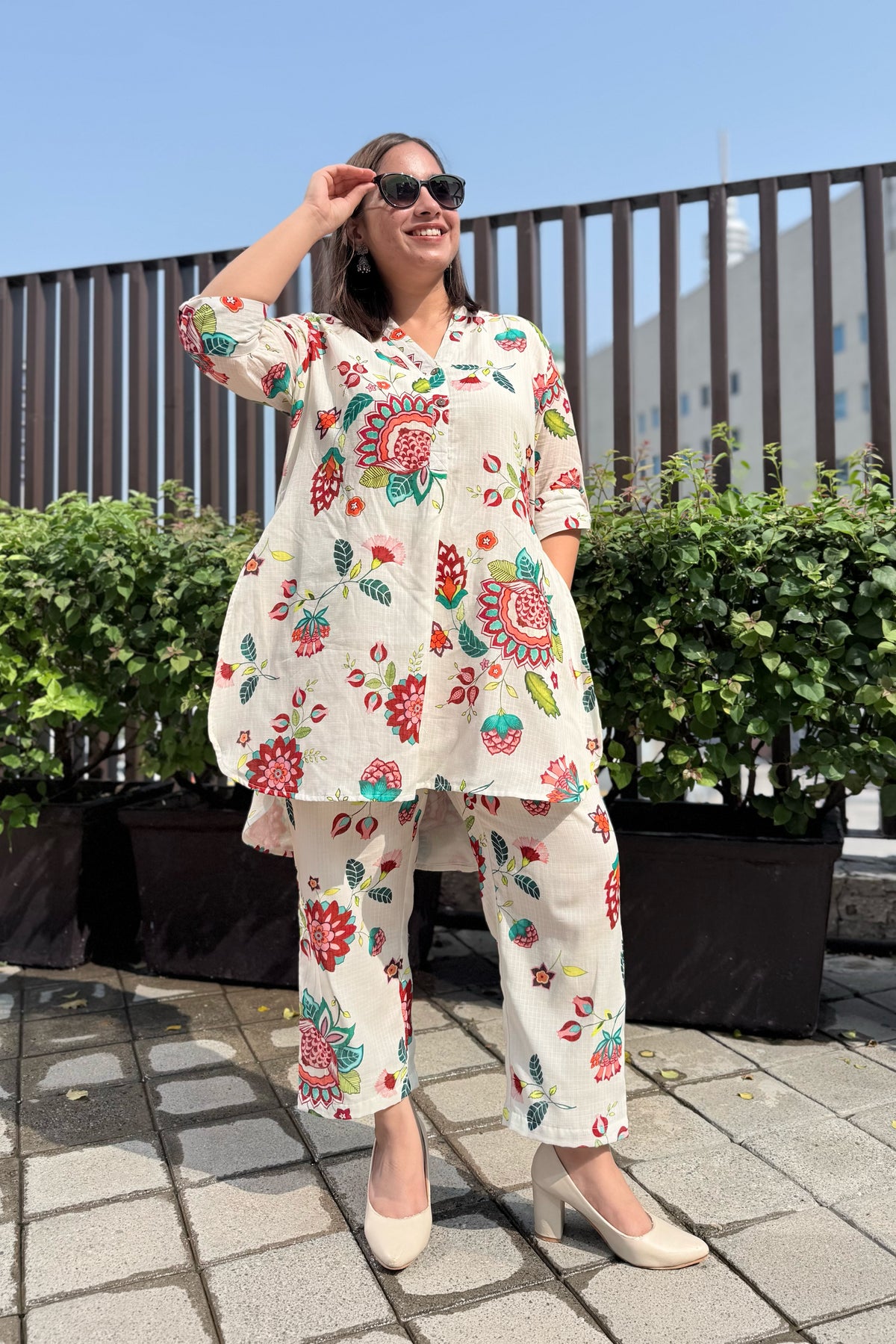 Gul Kurta Co-ord Set