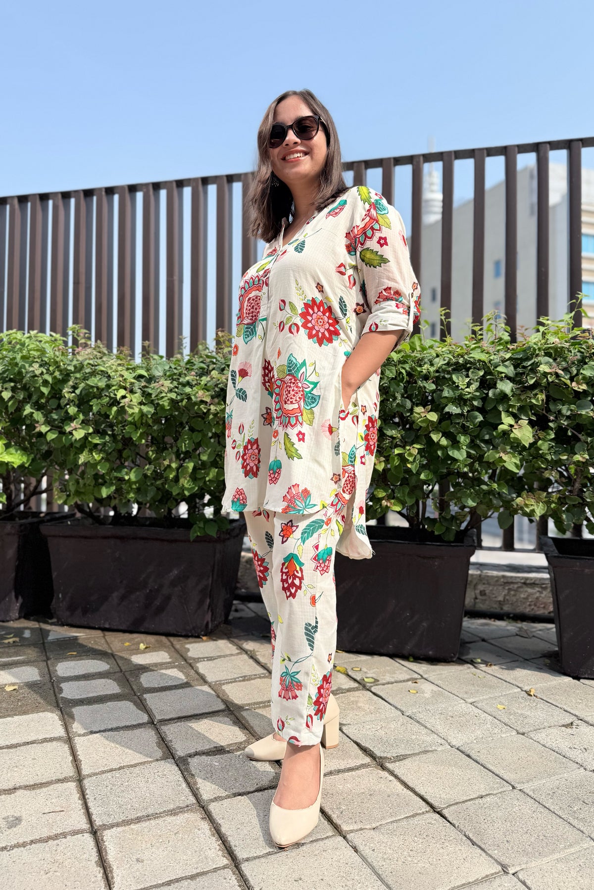 Gul Kurta Co-ord Set