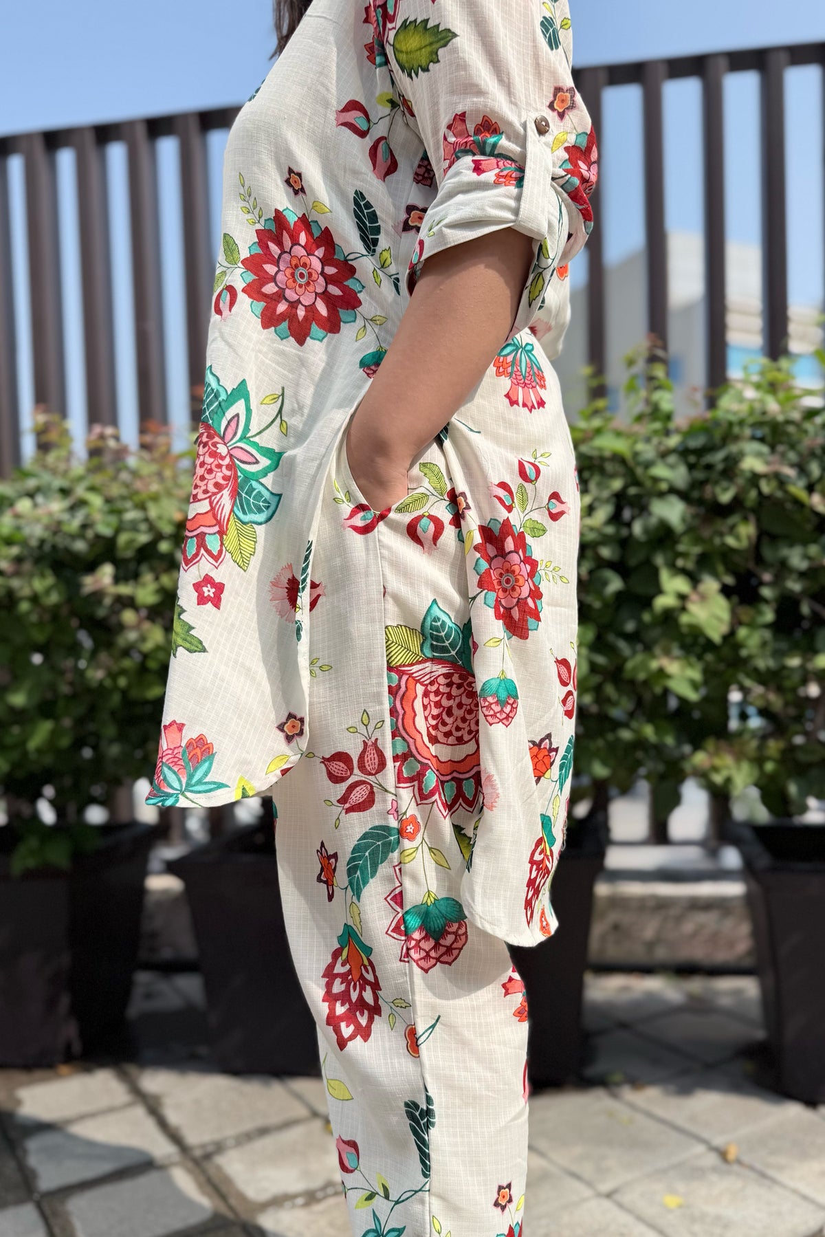 Gul Kurta Co-ord Set