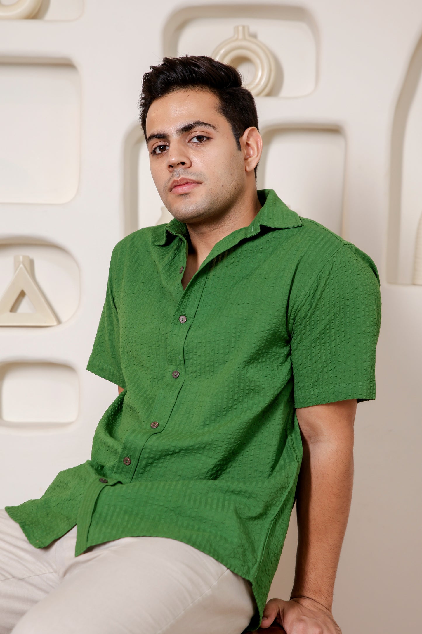 Grasshopper Half Sleeves Shirt