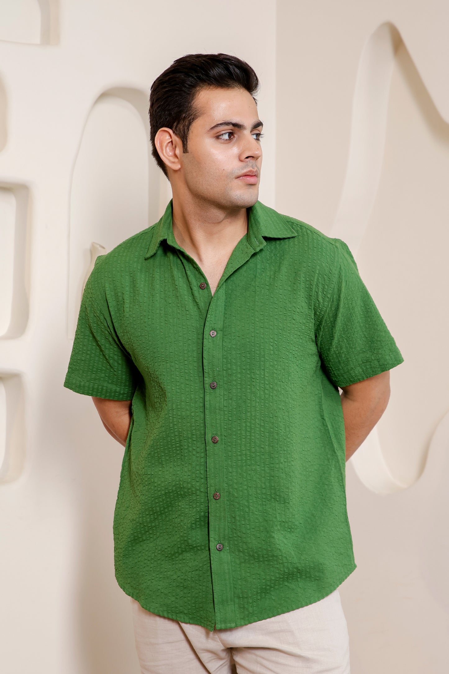 Grasshopper Half Sleeves Shirt