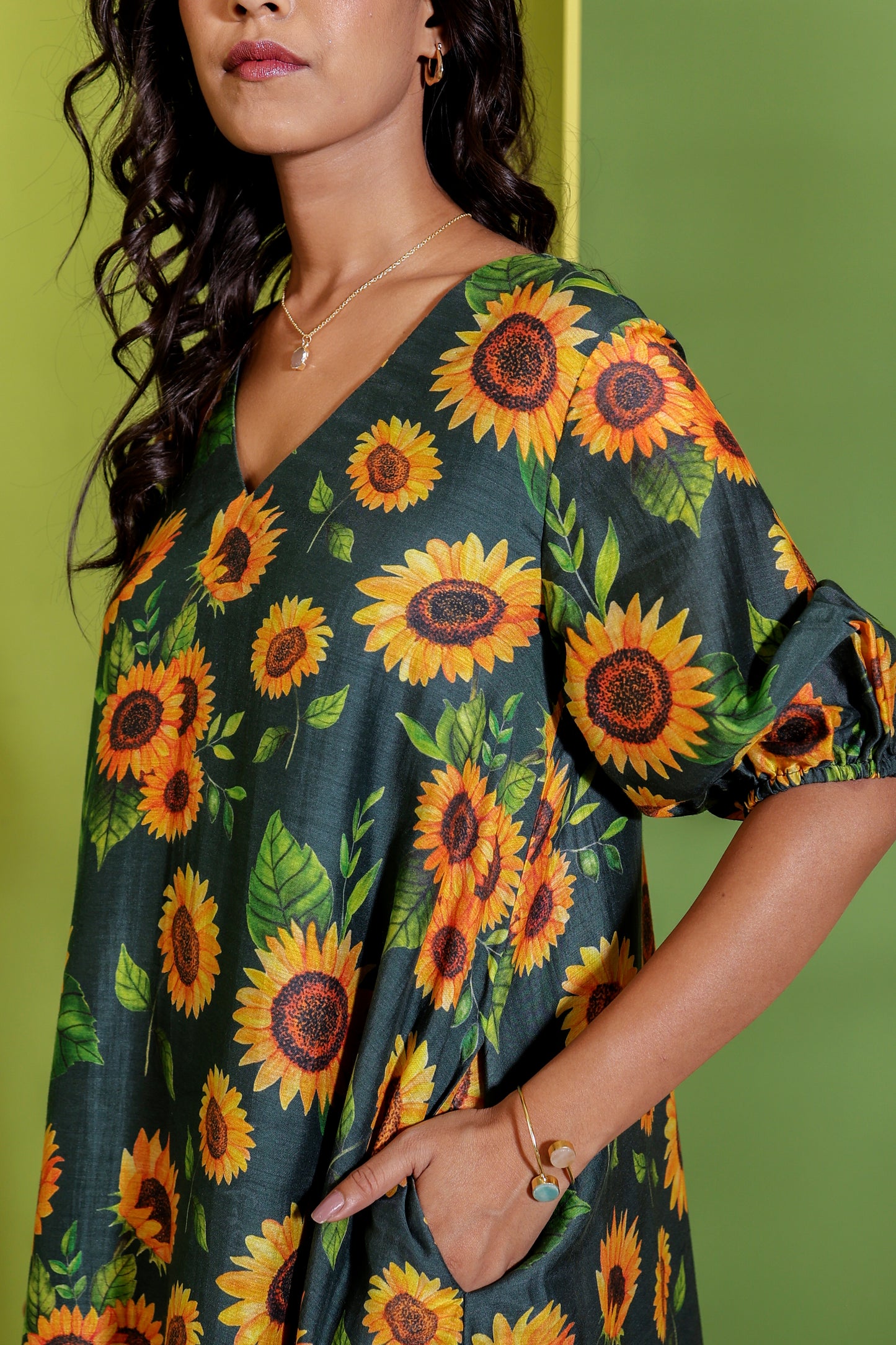 Sunflower Dreams Short Dress