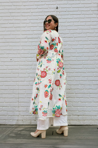 Gul Pin Tuck Kurta Set