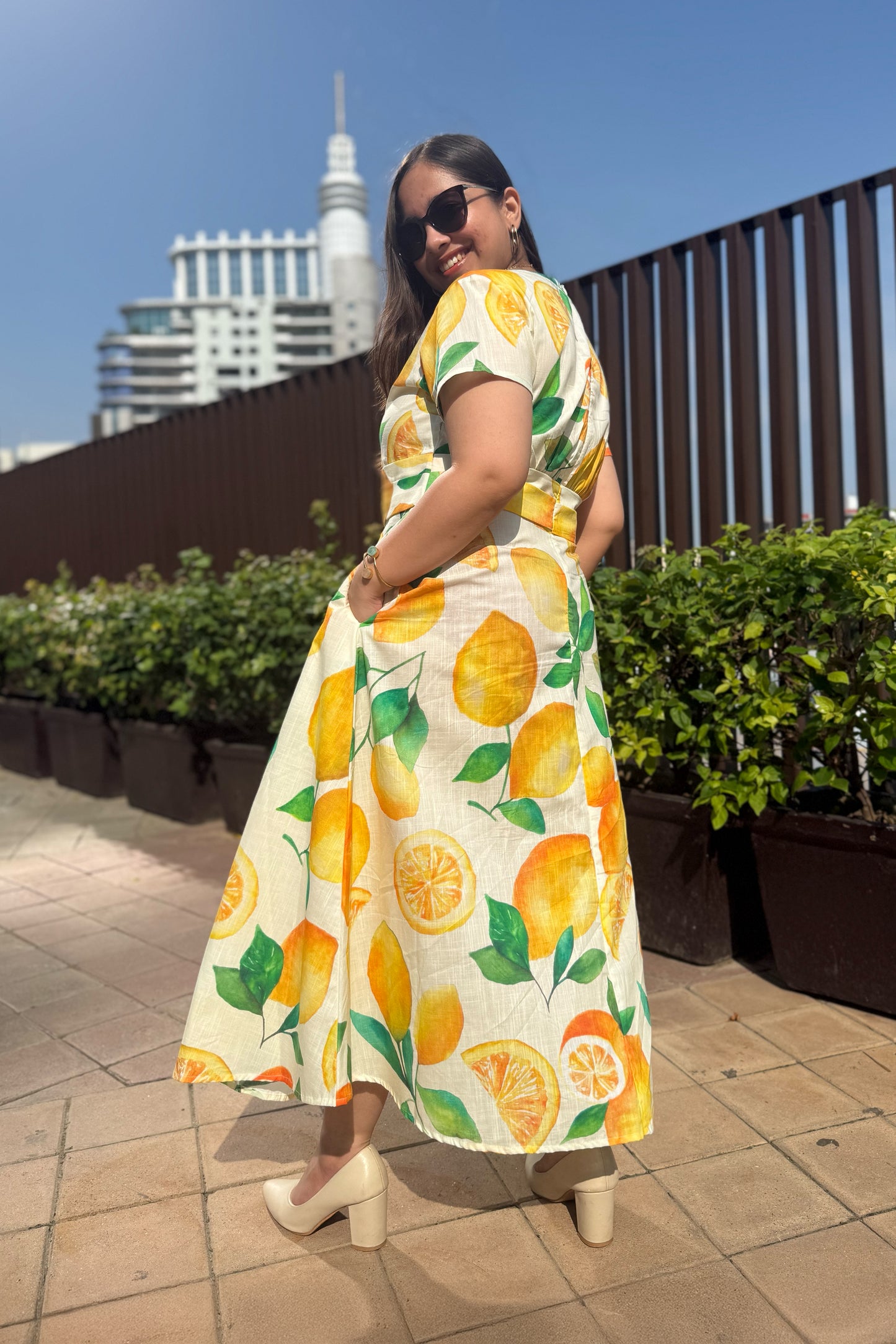 Lemonade Midi Dress