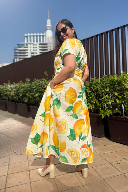 Lemonade Midi Dress