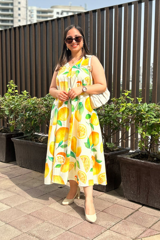 Lemonade A Line Dress