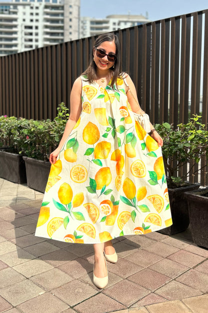Lemonade A Line Dress