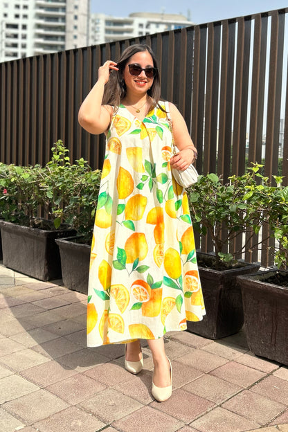 Lemonade A Line Dress