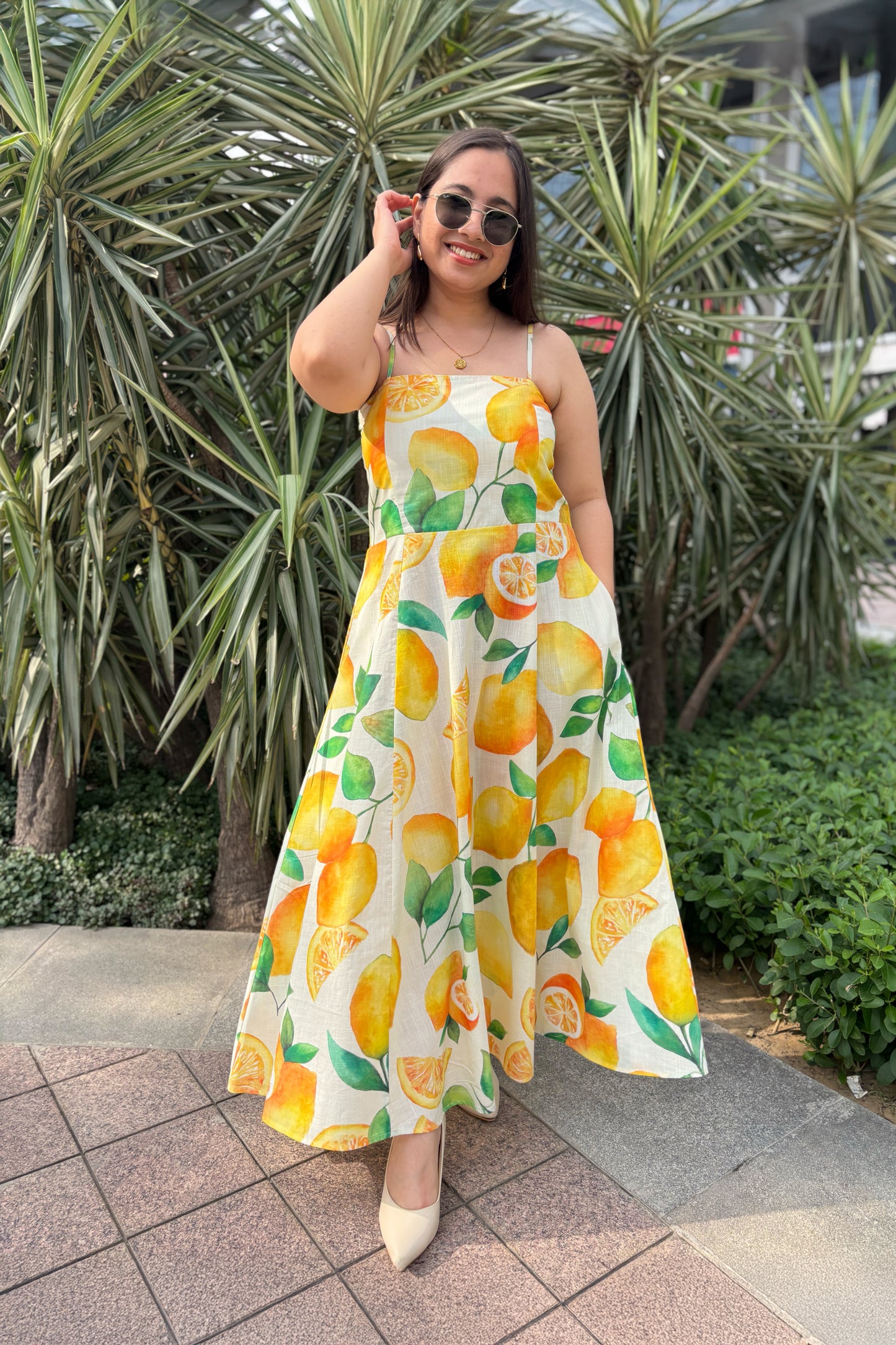 Lemonade Strappy Dress