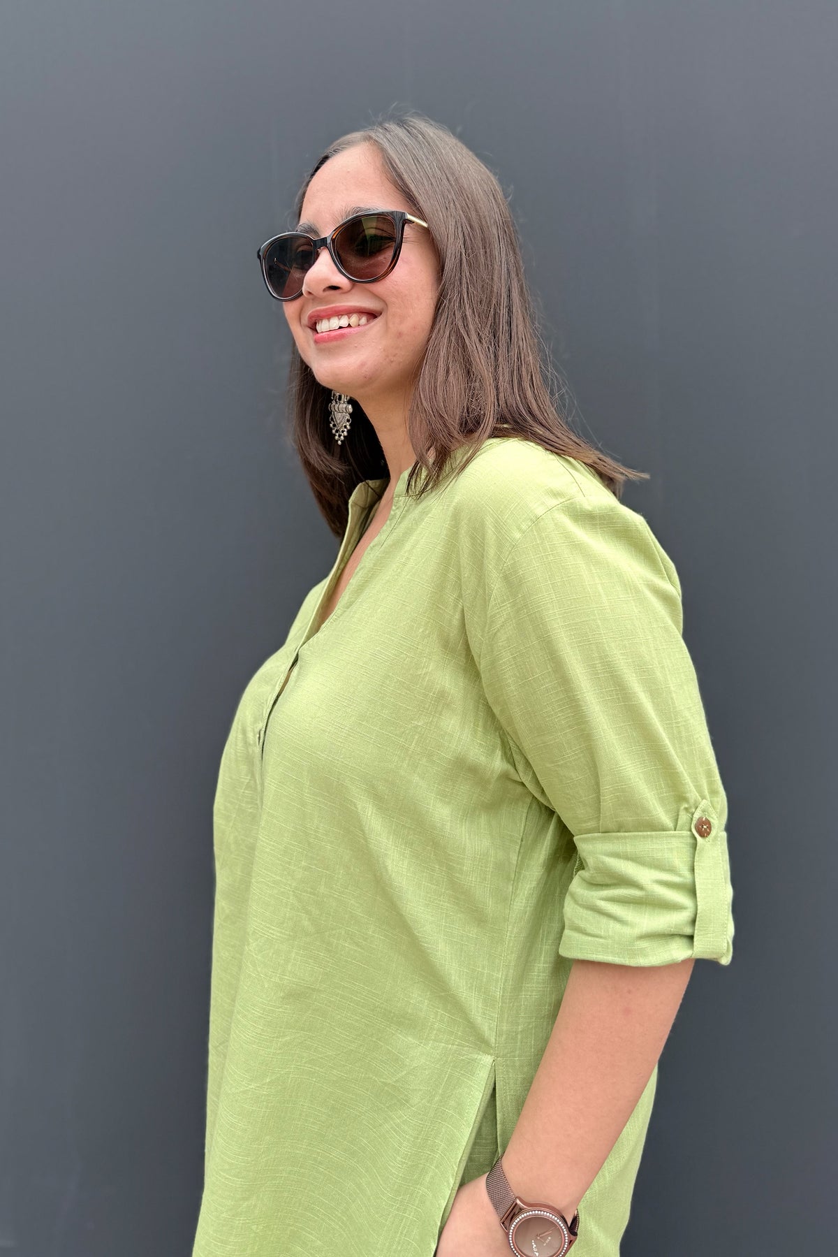 Pista Green Kurta Co-ord Set