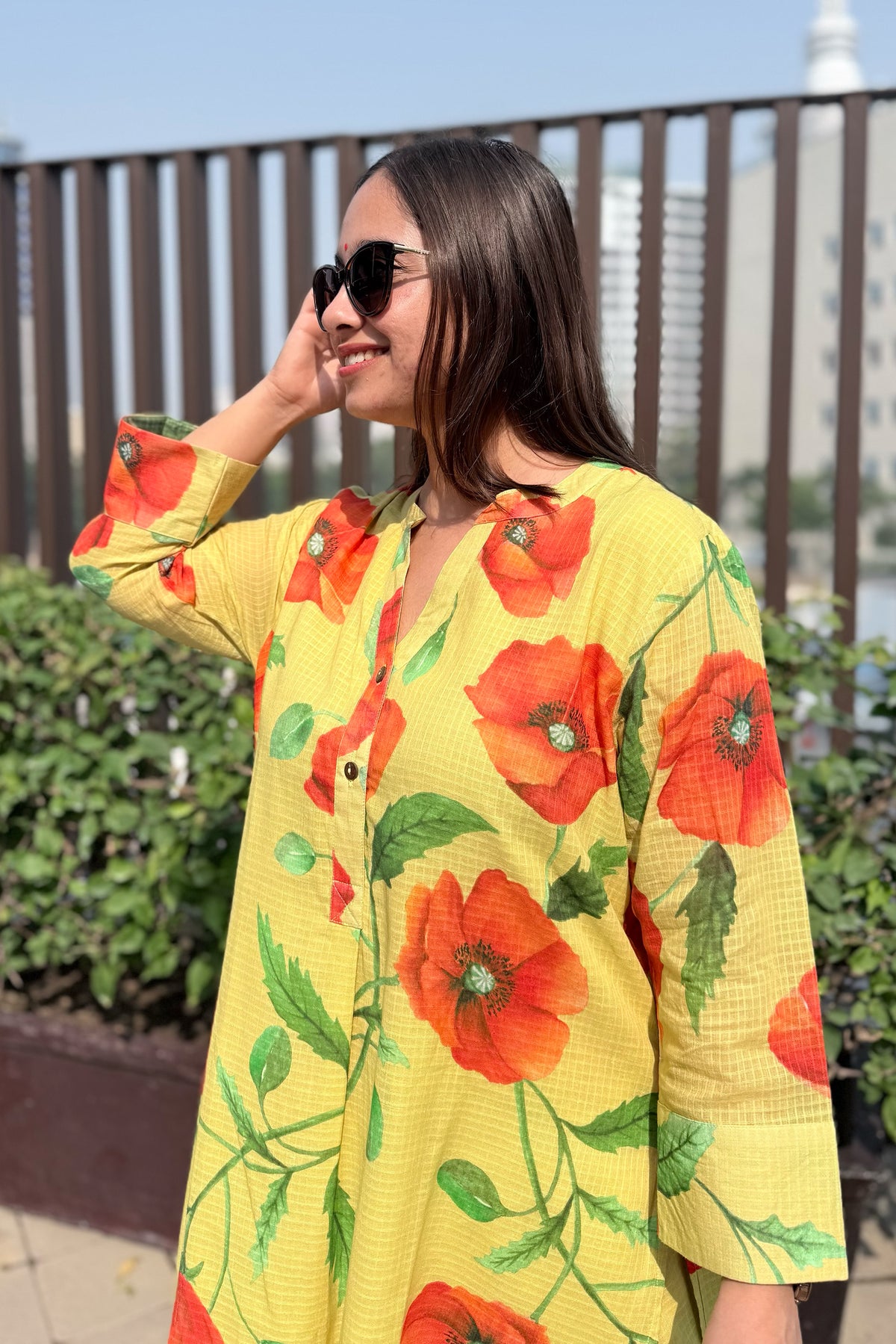 Poppy Garden Kurta Set