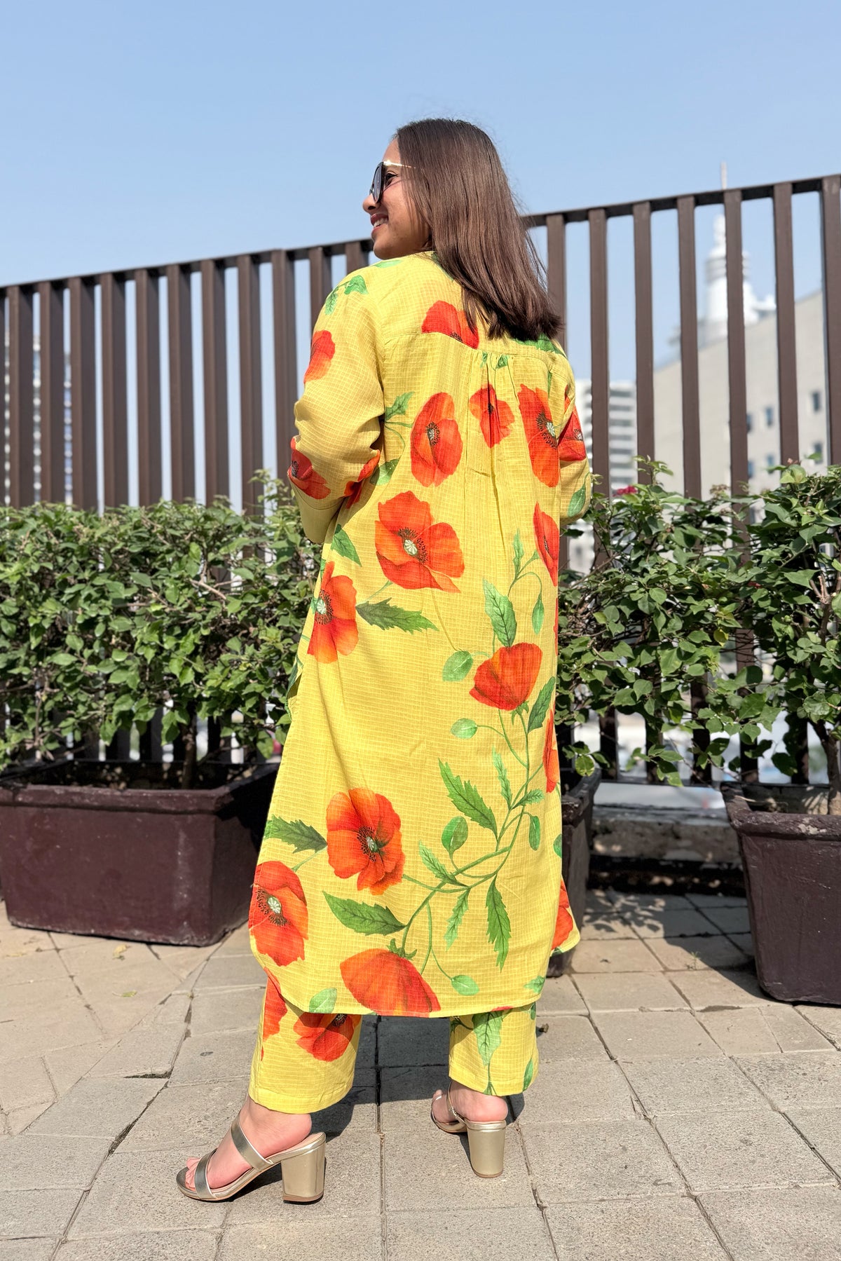 Poppy Garden Kurta Set