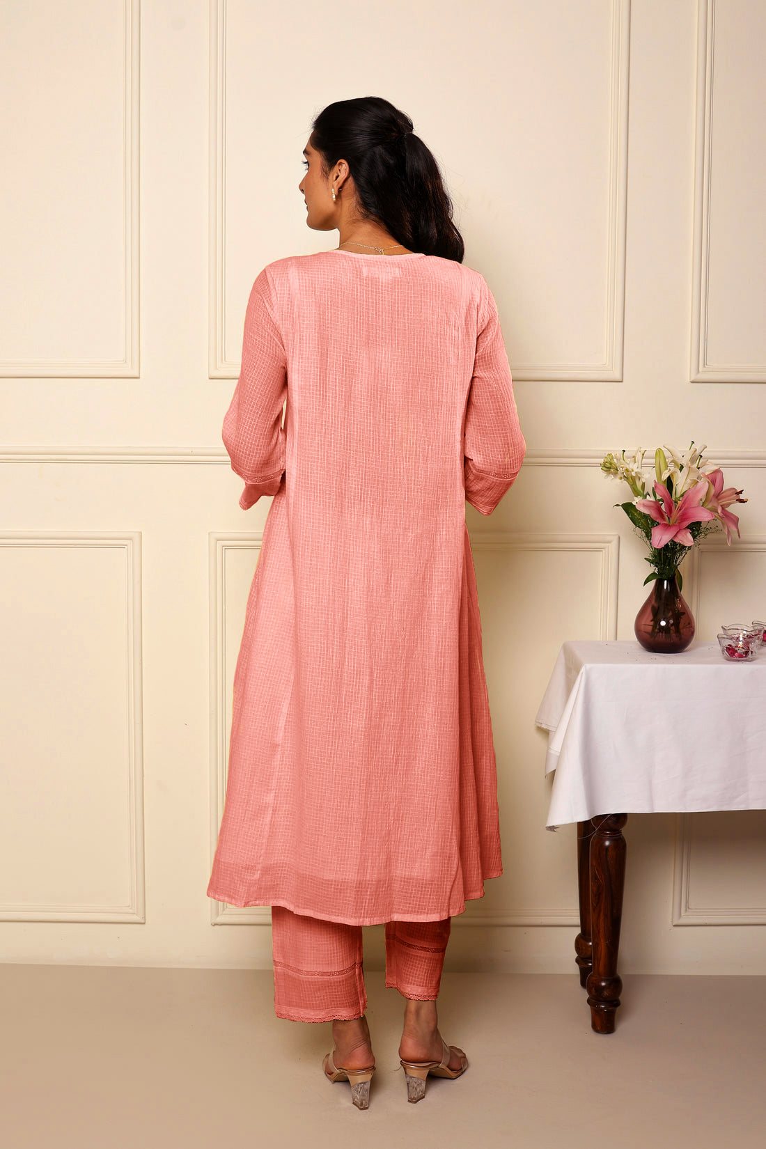 Soft Blush Kurta Set