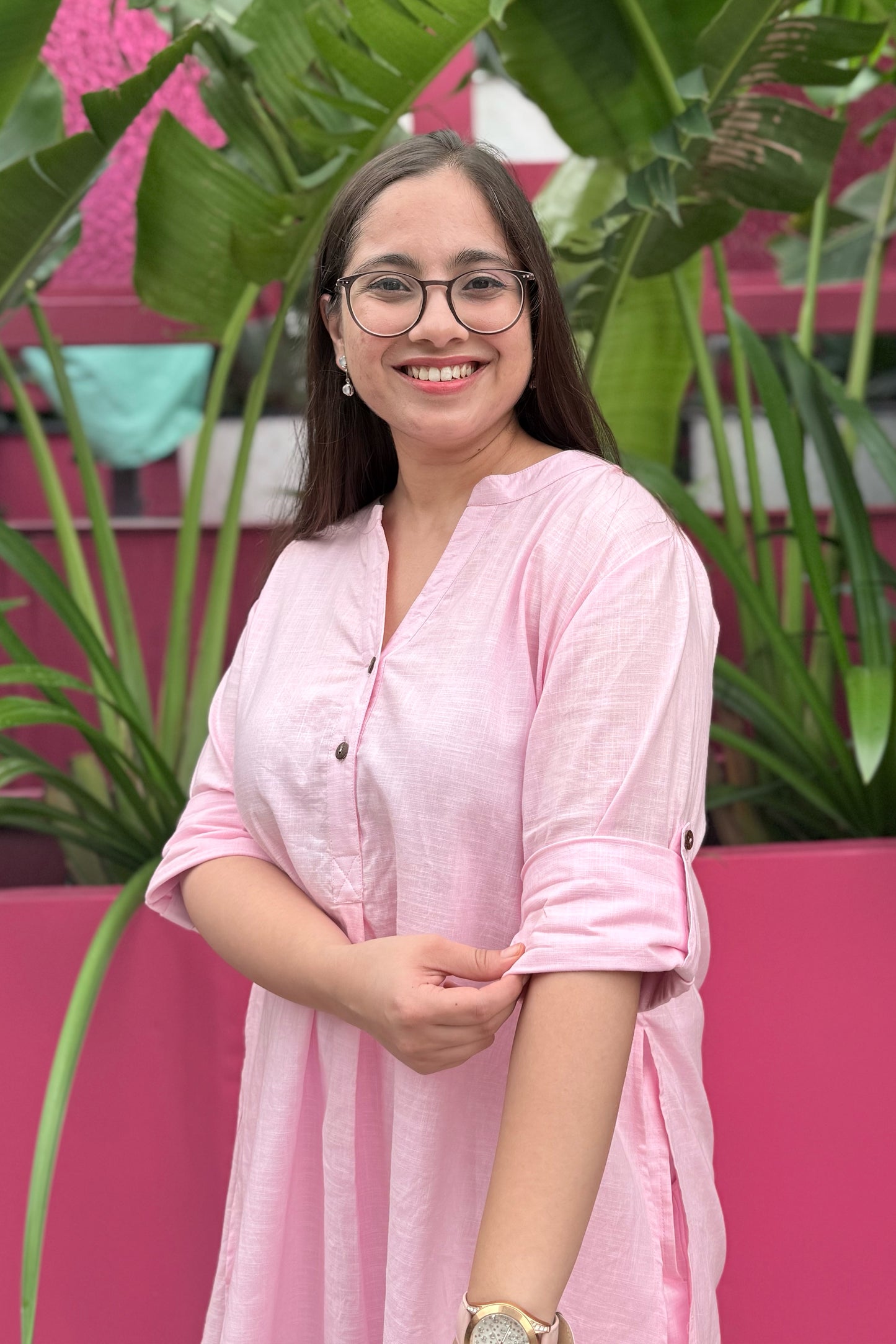 Petal Pink Kurta Co-ord Set