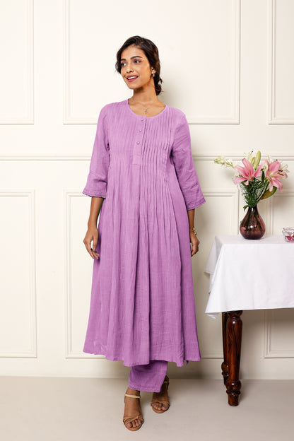 Whispering Lavender Kurta Set