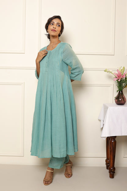 Aasmani Kurta Set