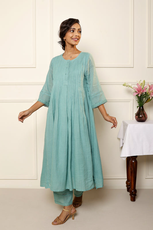 Aasmani Kurta Set