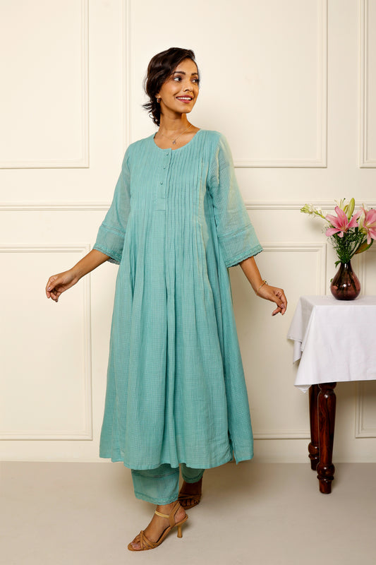 Aasmani Kurta Set