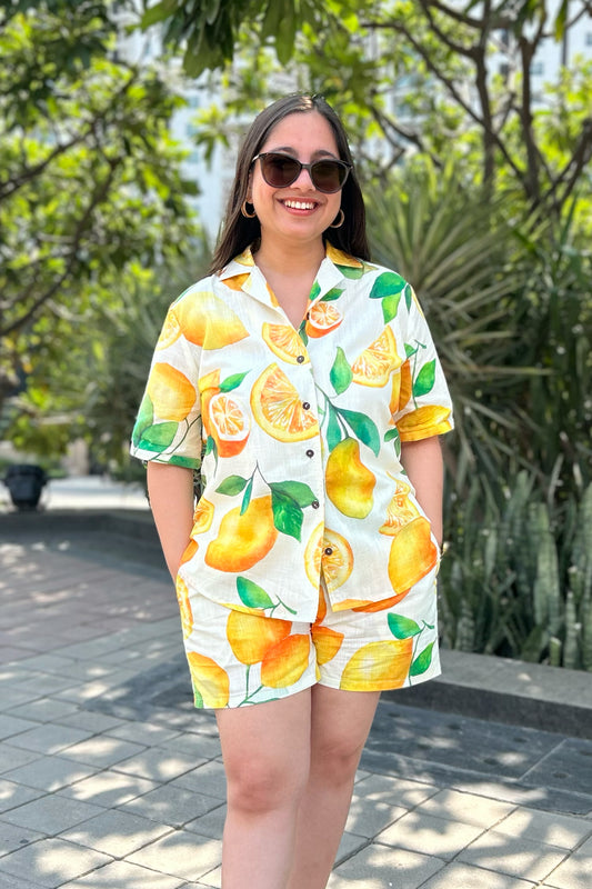 Lemonade Shorts Set